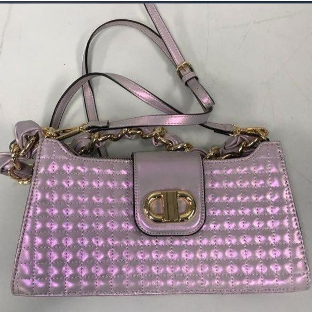 Aldo Iridecent Purple Magnetic Closure NWOT